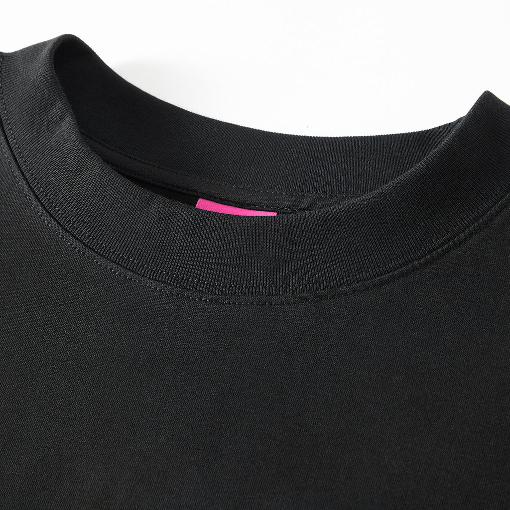 MOONGONE 300 GSM Black Flame T-shirt