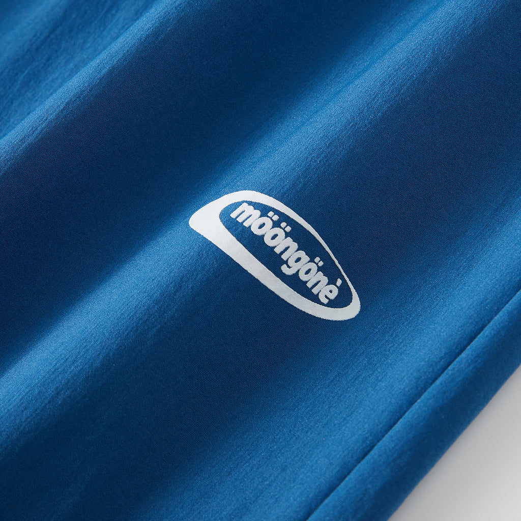 MOONGONE Blue Nylon Sporys Pants