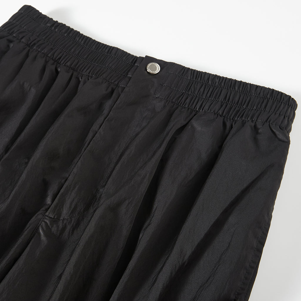 MOONGONE Black Nylon Pocket Cargo Pants for Men