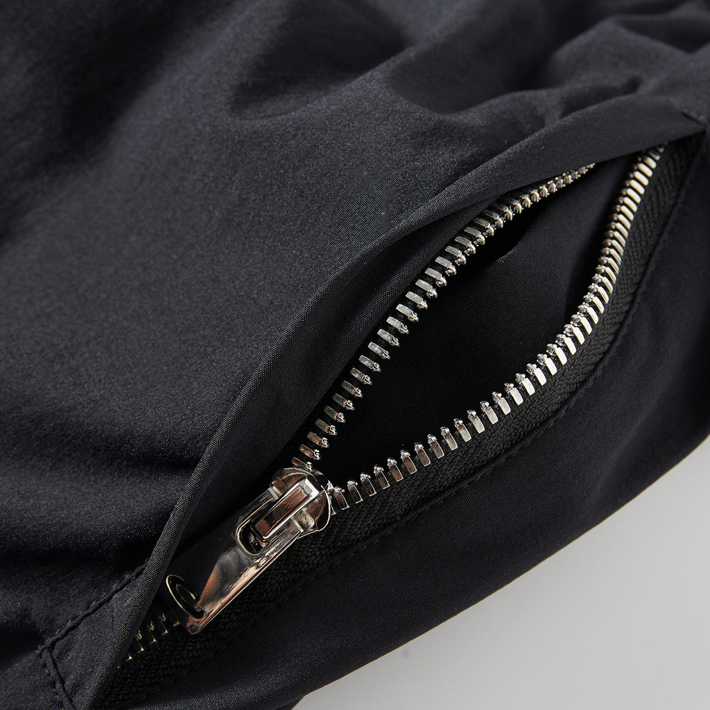 MOONGONE Black Nylon Sporys Pants