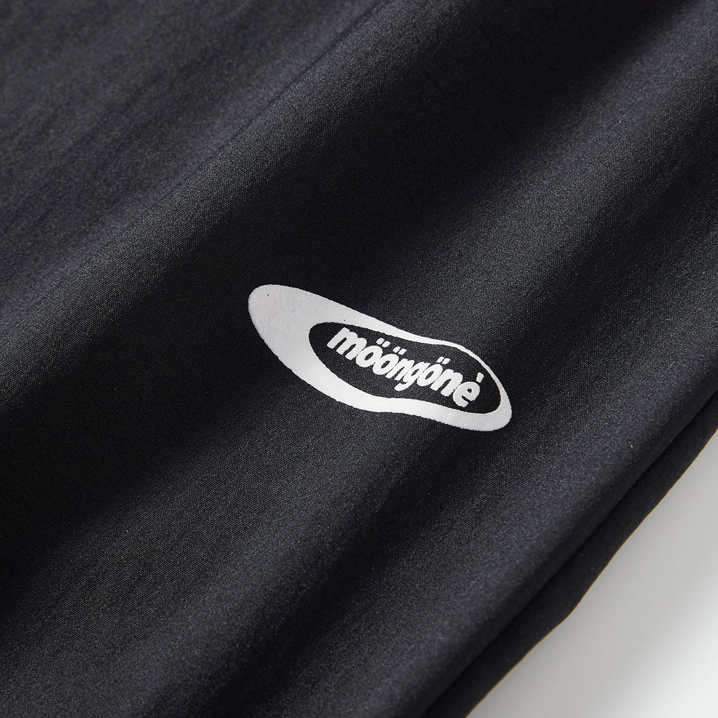 MOONGONE Black Nylon Sporys Pants