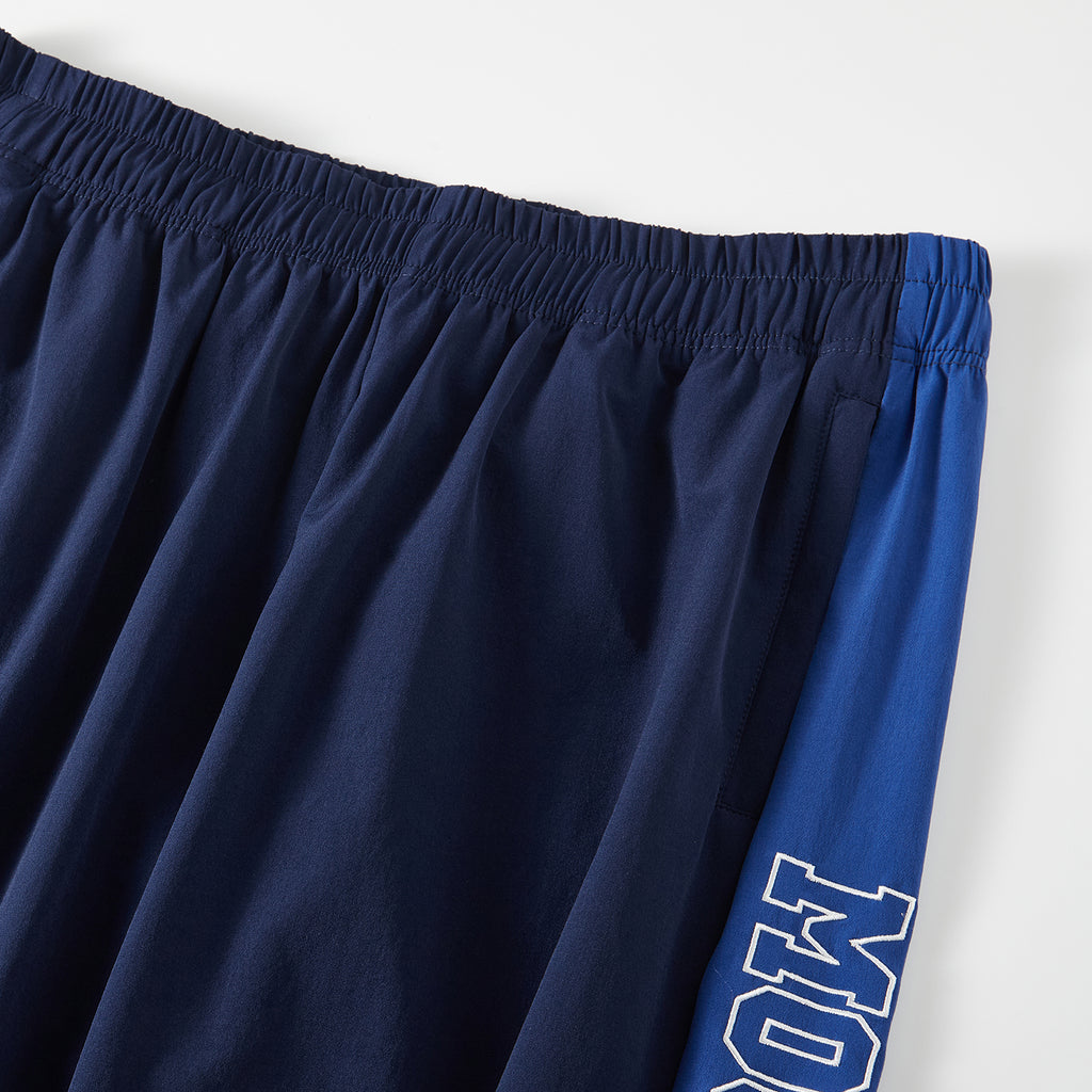MOONGONE Navy Side Graphic Sporys Pants