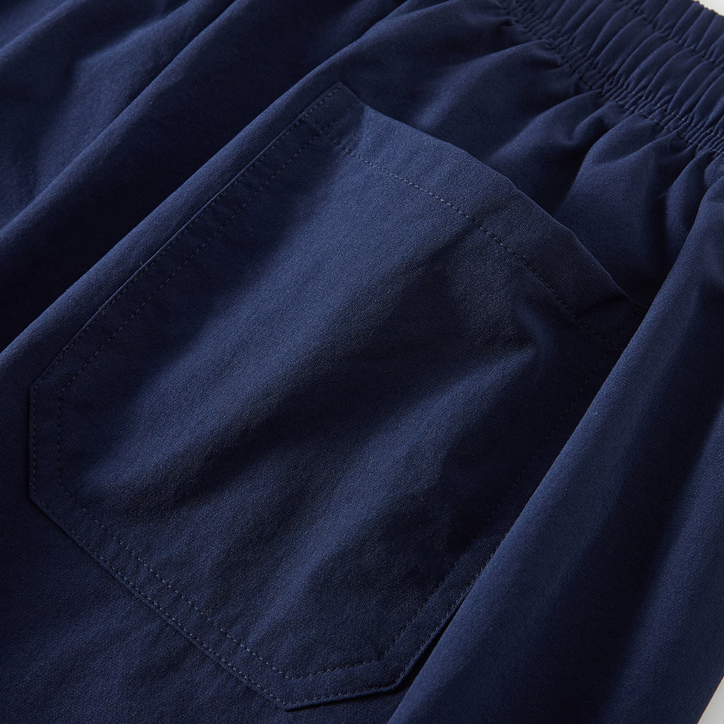 MOONGONE Navy Side Graphic Sporys Pants