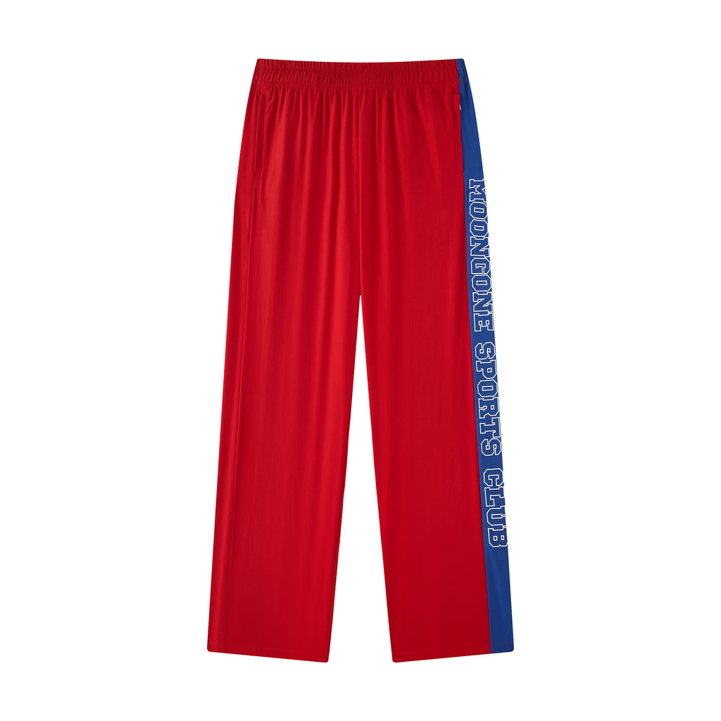 MOONGONE Red Side Graphic Sporys Pants