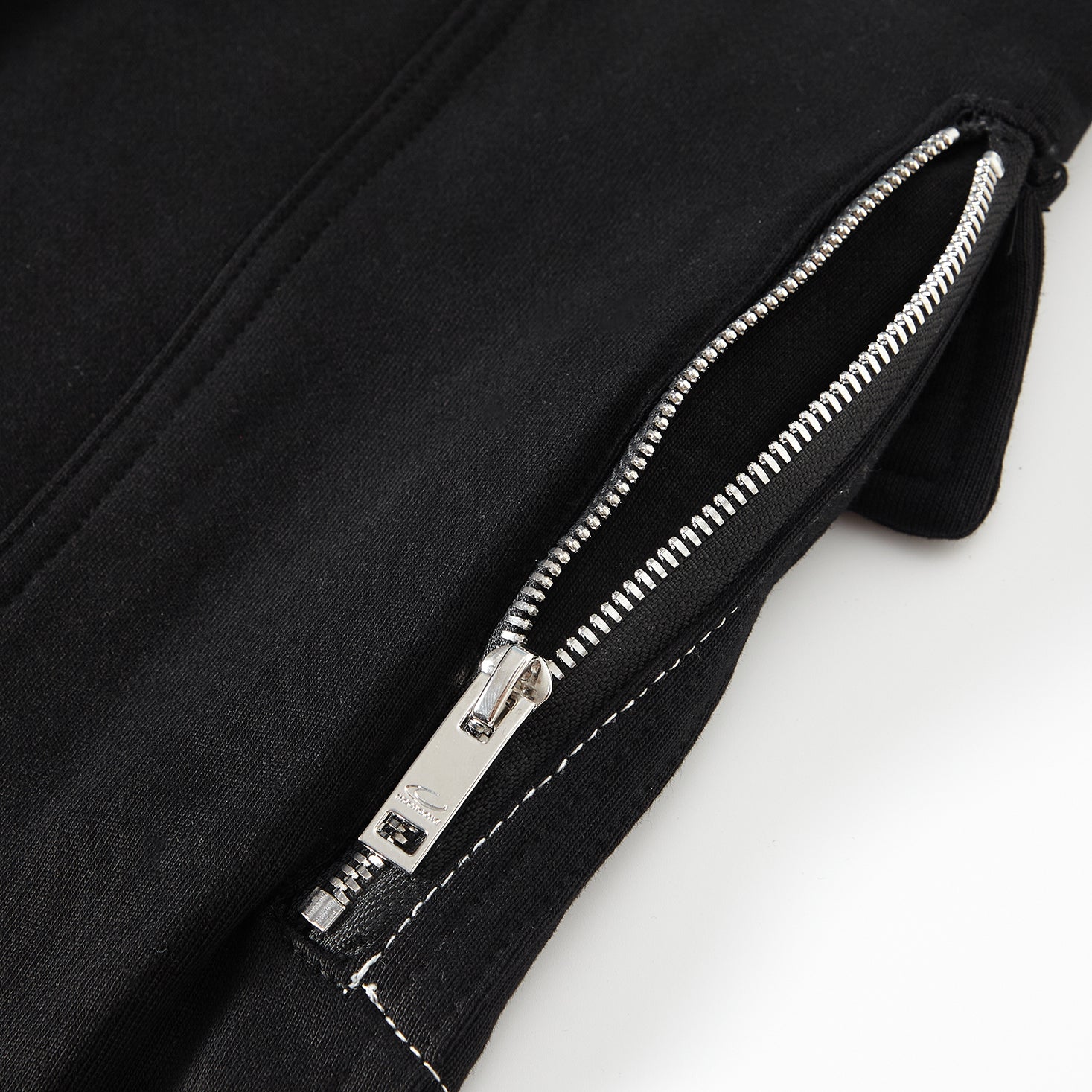 MOONGONE 400 GSM Black Pocket Cargo Pants for Men