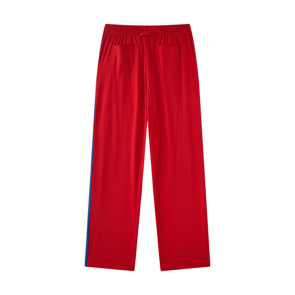 MOONGONE Red Side Graphic Sporys Pants