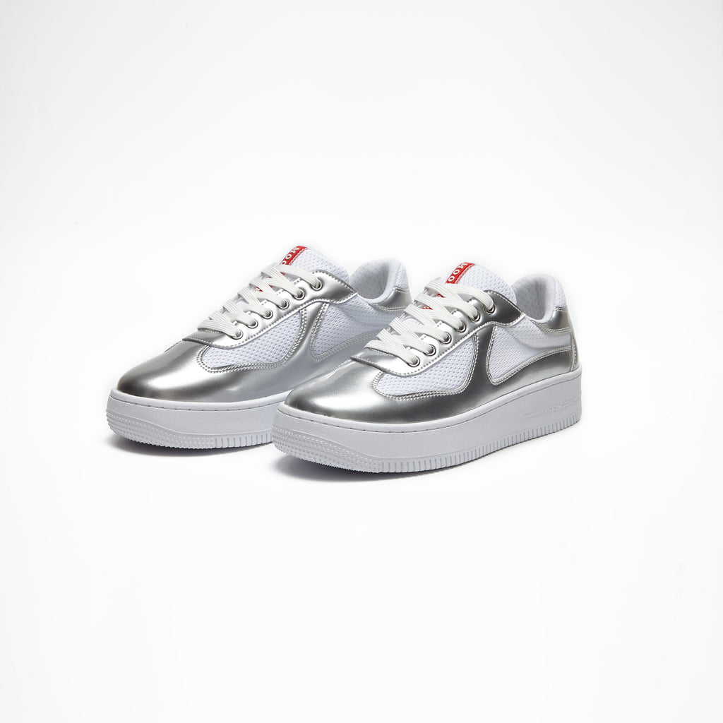 MOONGONE Back 2 Earth 1.0 Men's Sneaker Silver