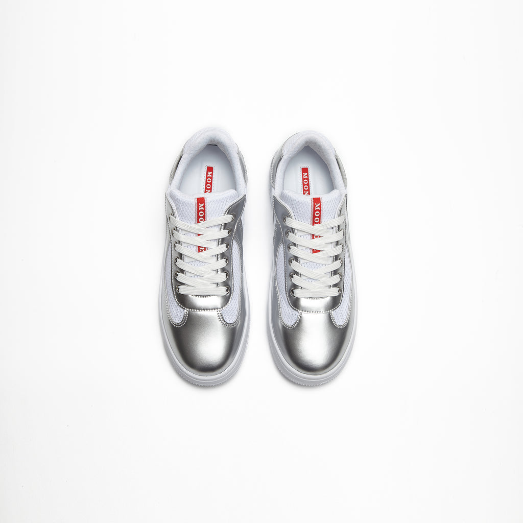 MOONGONE Back 2 Earth 1.0 Men's Sneaker Silver