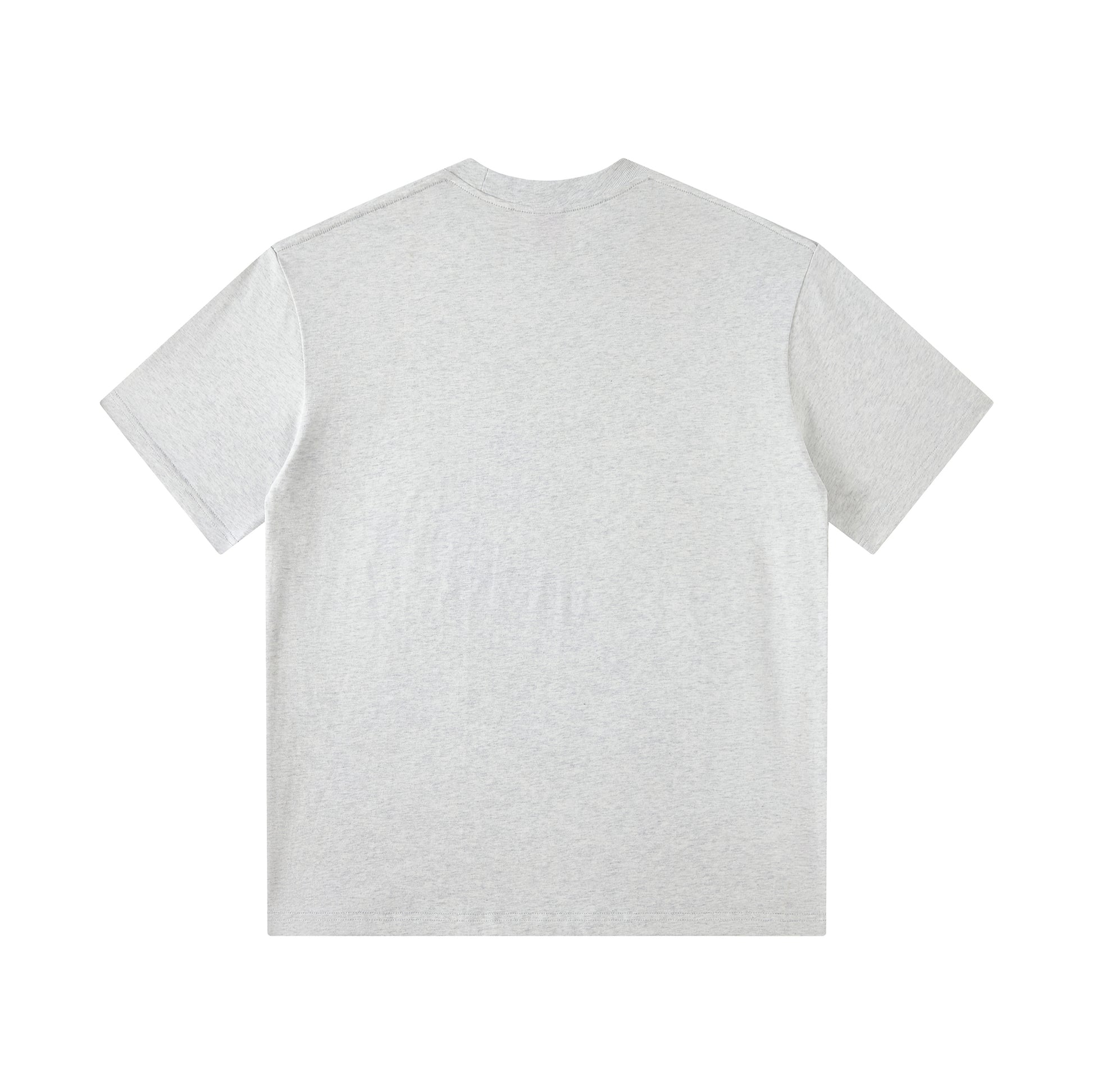 MOONGONE 300 GSM Gray Crew Neck Tee