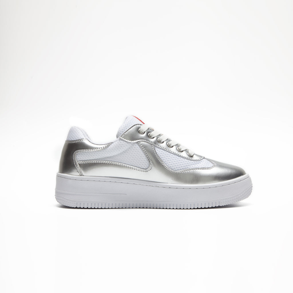 MOONGONE Back 2 Earth 1.0 Men's Sneaker Silver