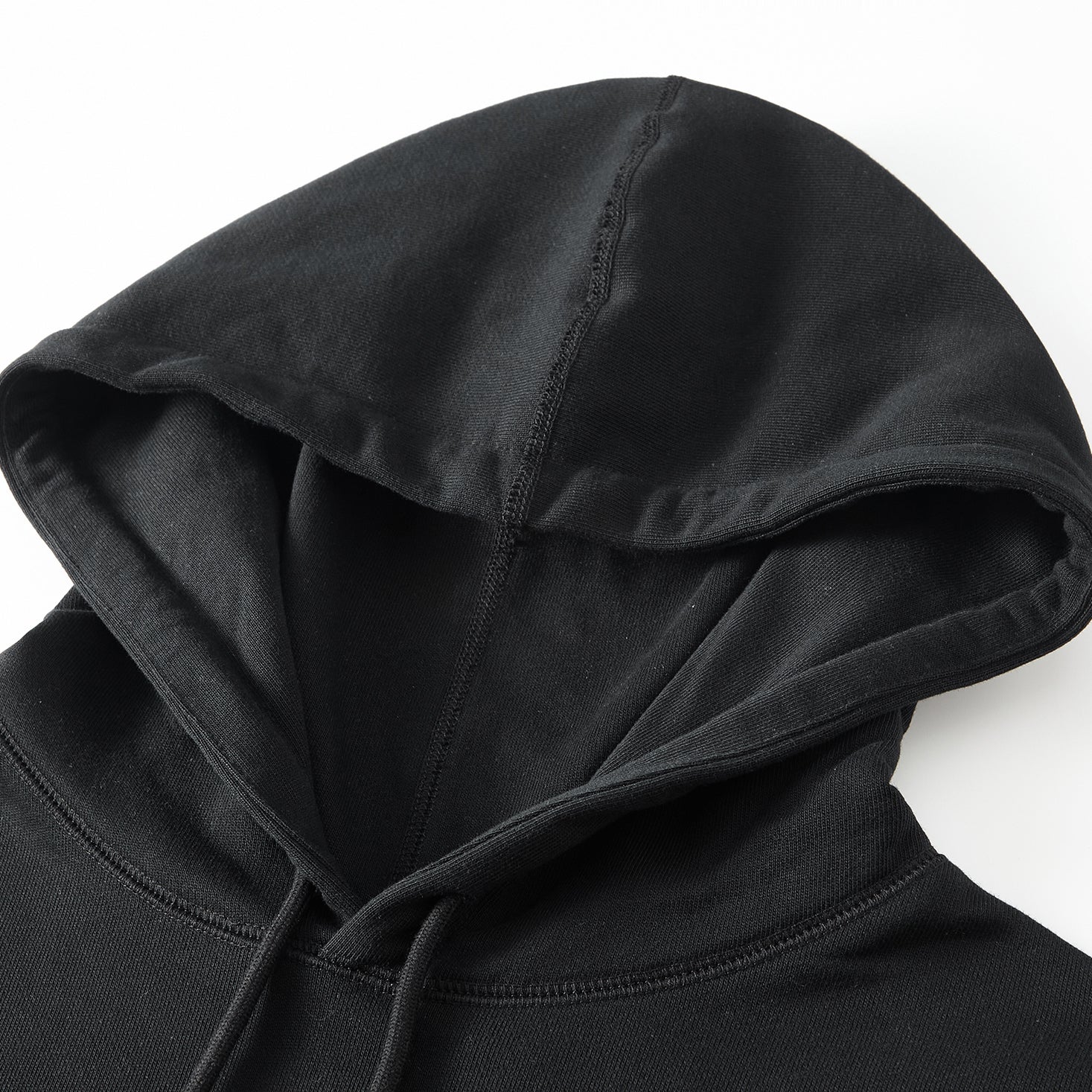 MOONGONE 400 GSM Black Hoodie