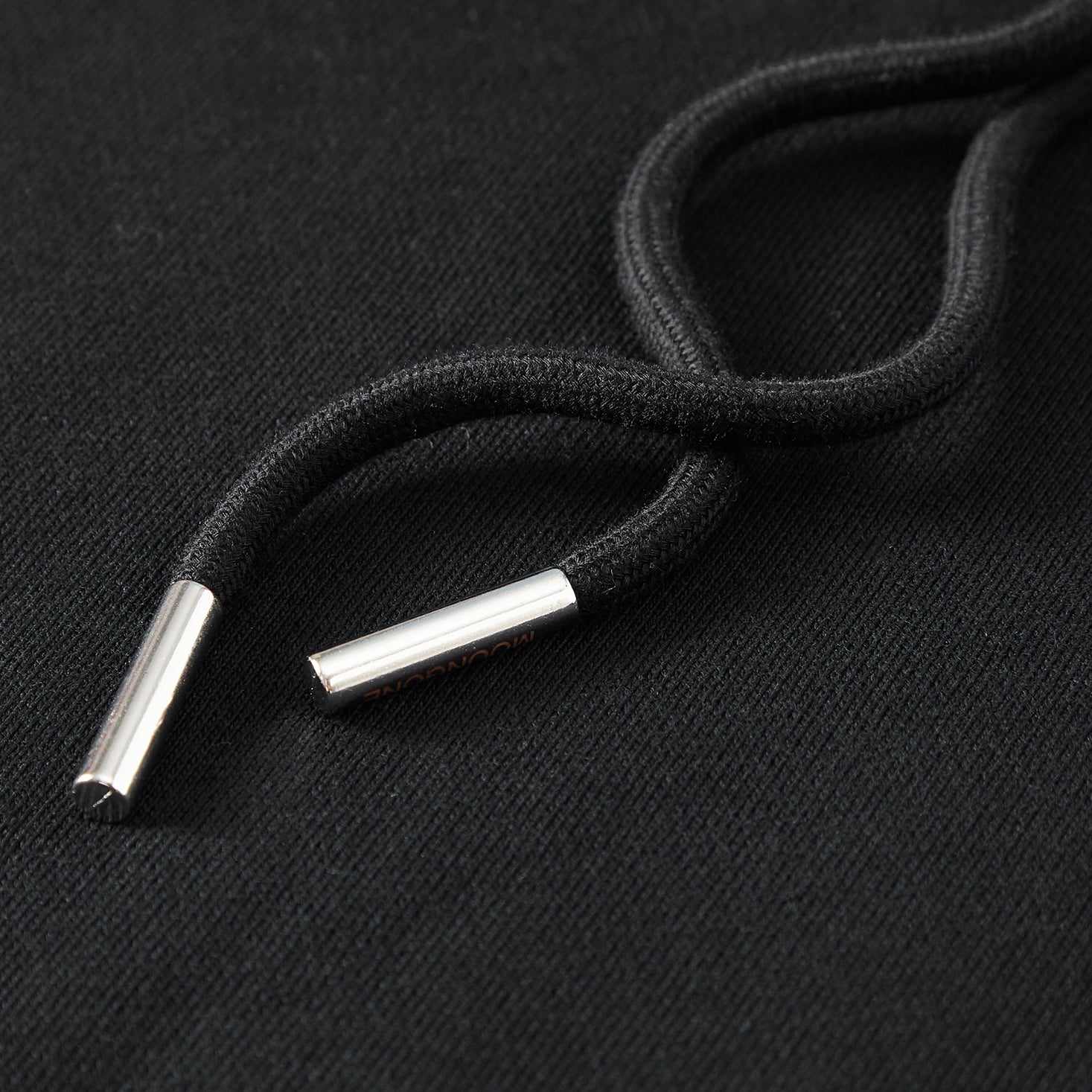 MOONGONE 400 GSM Black Hoodie