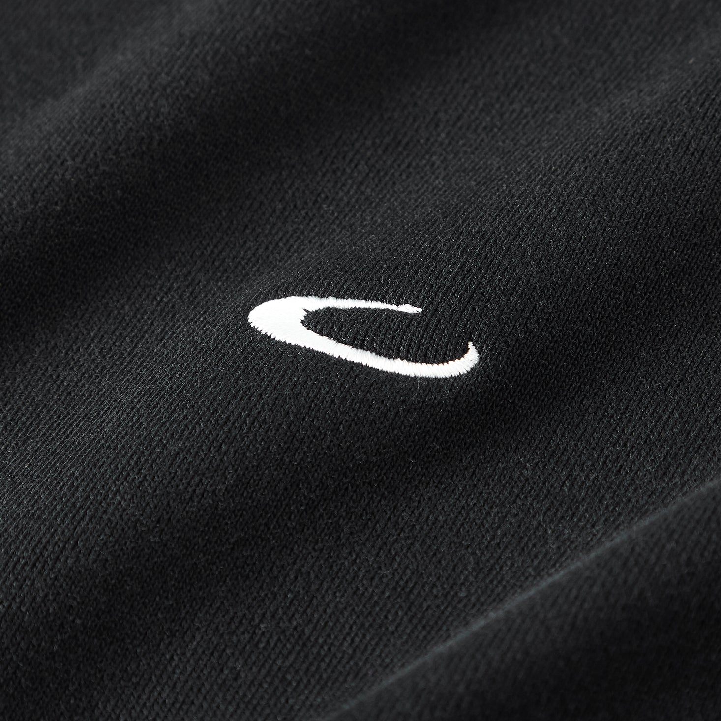 MOONGONE 400 GSM Crew Neck Pullover Black