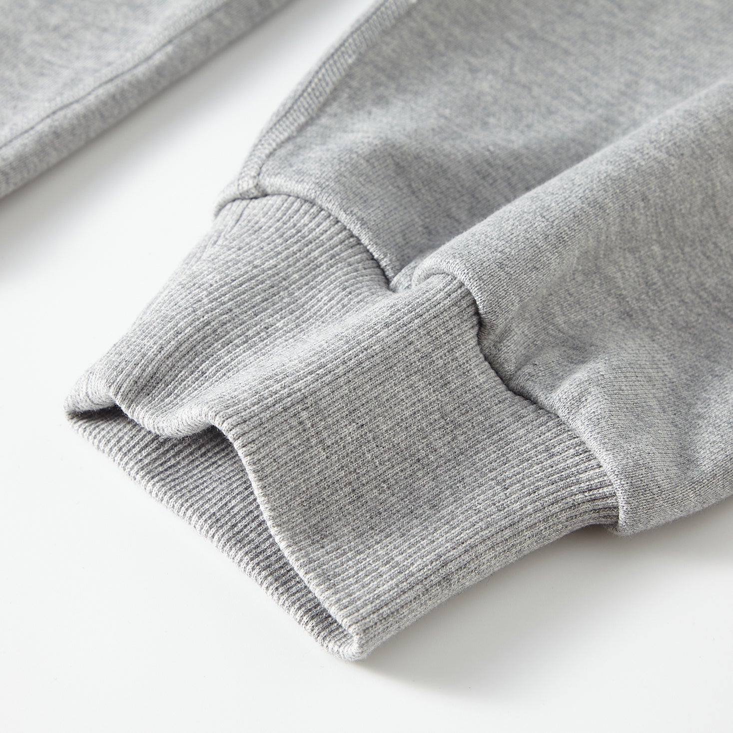 MOONGONE 400 GSM Crew Neck Pullover Spend Gray