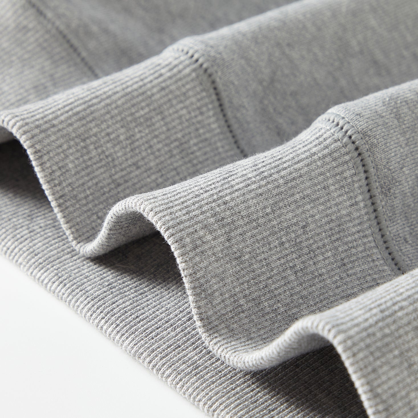 MOONGONE 400 GSM Crew Neck Pullover Spend Gray