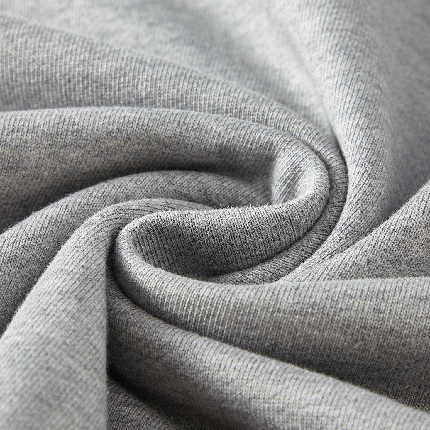 MOONGONE 400 GSM Crew Neck Pullover Spend Gray