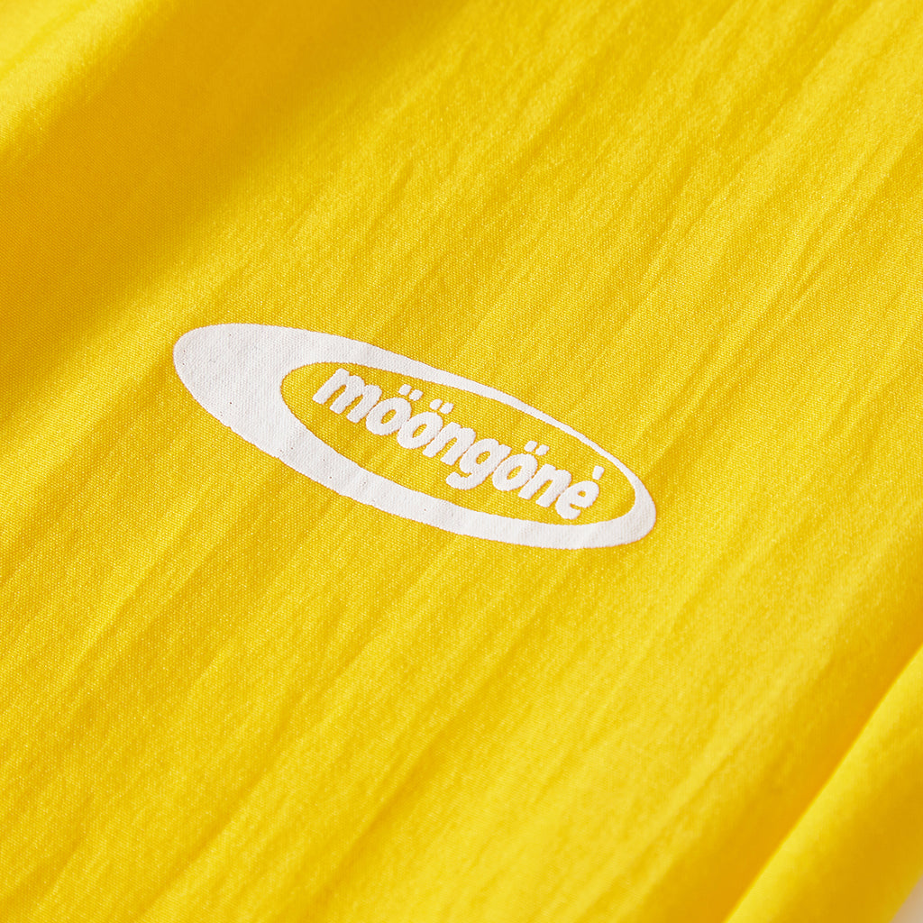 MOONGONE Yellow Nylon Sporys Pants