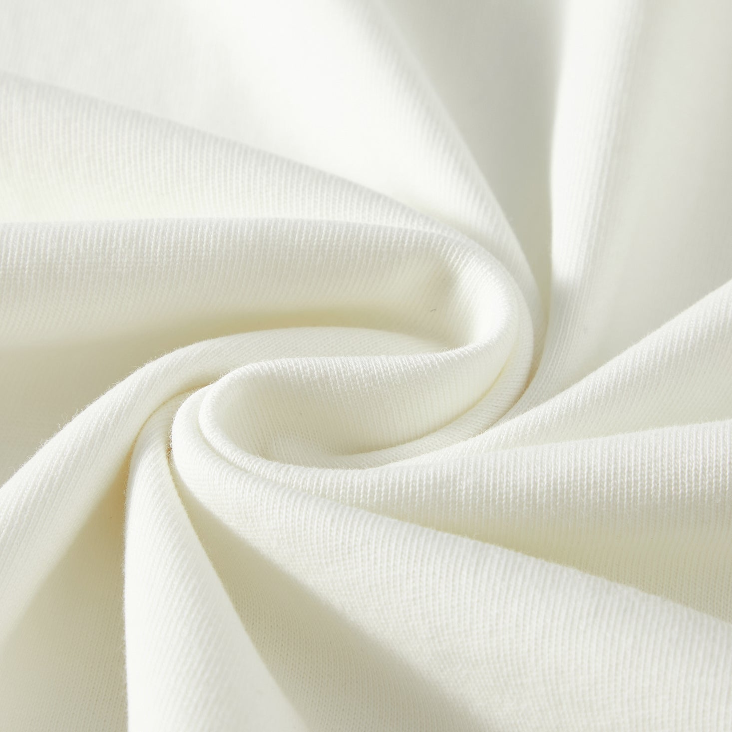 MOONGONE 300 GSM White Crew Neck Tee